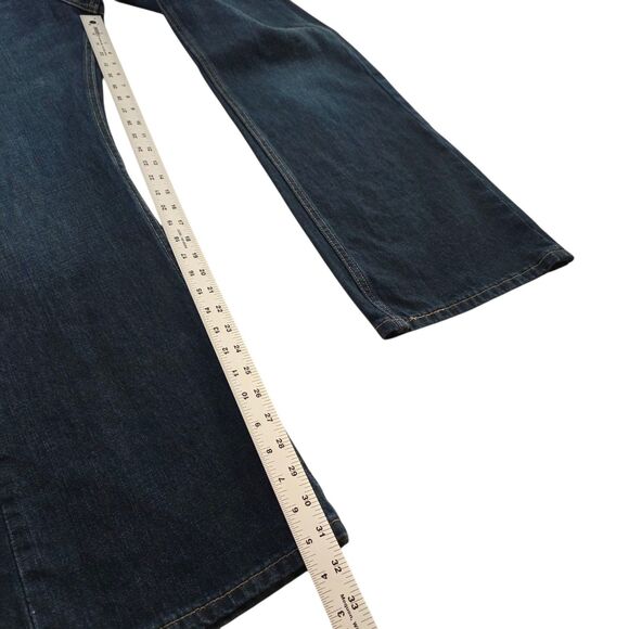 Mens Levi's 527 Denim Jeans Size 40×32 Dark Wash Bootcut Cowboy Rodeo Western - Picture 10 of 11